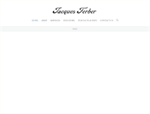 Tablet Screenshot of jacquesferber.com